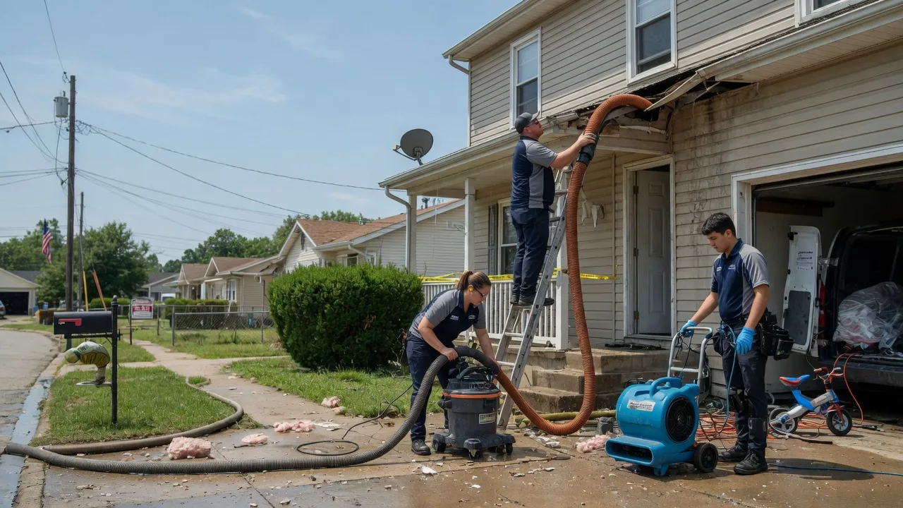Water Damage Restoration in Triadelphia, WV near me